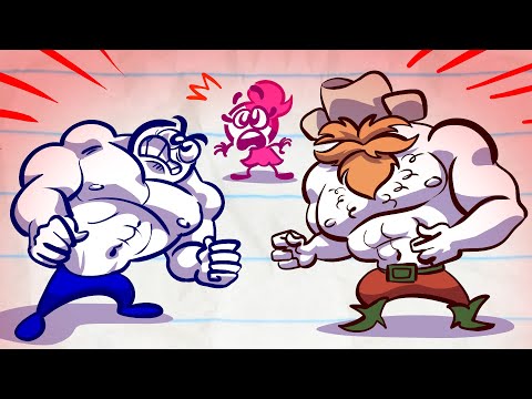 Duel Intentions | Pencilmation Cartoons!