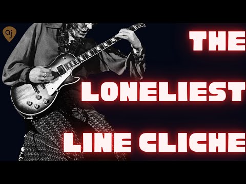 🎸 CLASSIC ROCK GUITAR BACKING TRACK | The Loneliest Line Cliche Jam (E Minor)