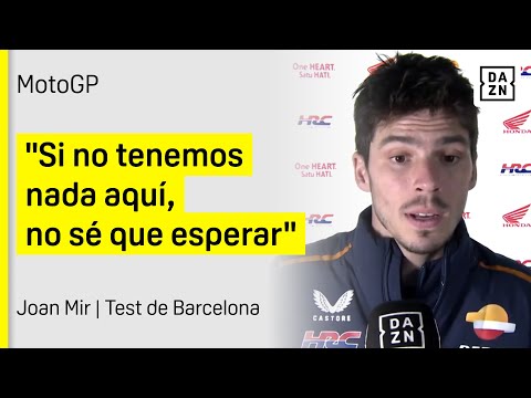 Joan Mir y la frase que resume la crisis de Honda: "Todo lo que he probado, lo había probado antes"