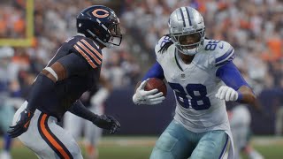 Dallas Cowboys vs Chicago Bears  - NFL Week 3 2025 Full Game Highlights (Madden 26 Sim)