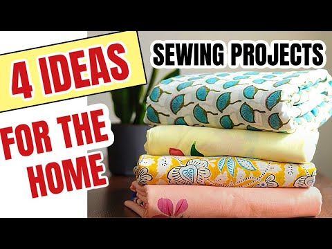 4 Sewing Projects that you should sew for your home | Sewing ideas | Door Stopper ideas