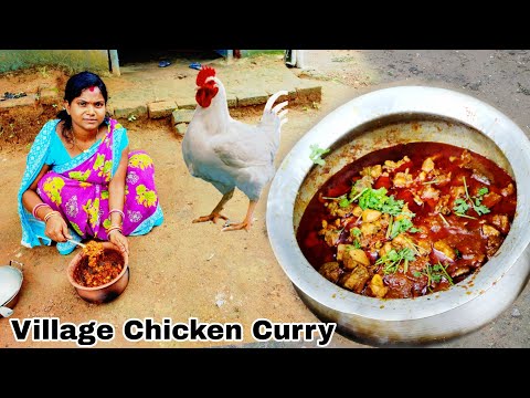 Chicken Curry Village style |Chicken Recipe |Village Cooking