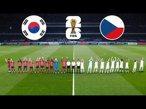 South Korea vs Czech Republic - 11 June FIFA World Cup 2026 Gameplay