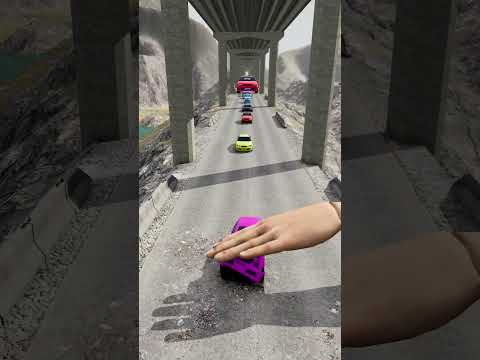 Colorful Small to Giant Cars vs Massive Slap #16