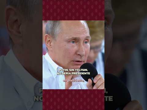 Putin reconoce la influencia de Yeltsin en su carrera presidencial#putin #rusia #yeltsin #presidente