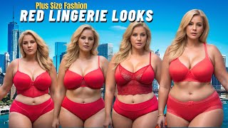 30 Stunning Red Lingerie Sets for Plus Size Women | Bold & Beautiful