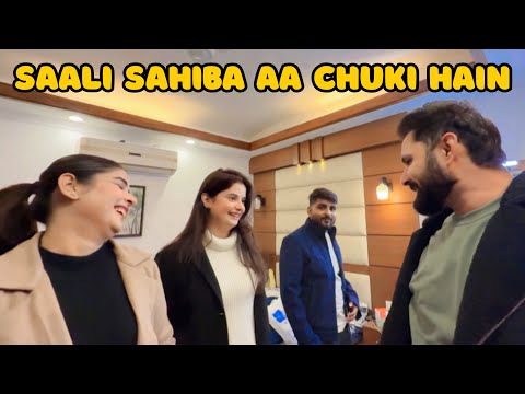 Saali sahiba aa gayi | Kashmir ka plan ban gya | Sajid Shilpa Vlogs