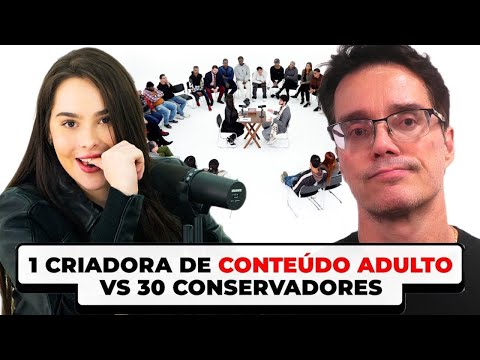 1 CRIADORA CONTEÚDO ADULTO VS 30 CONSERVADORES | FT. KETLIN GROISMAN - Peter Reage