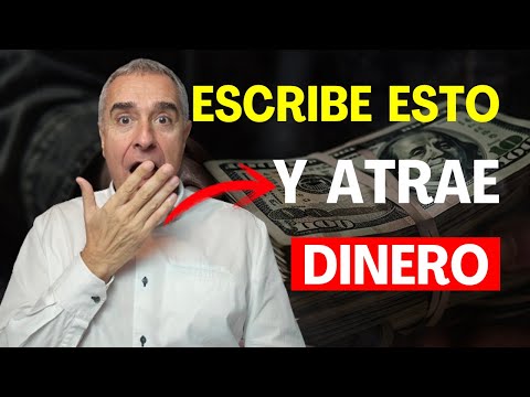 💰 Escribe Esto Y Manifestarás Dinero CARTA AL DINERO y ¡Atrae Rápidamente! (¡Esto Funciona Siempre!)