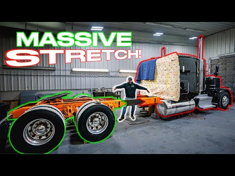 I CUT my Peterbilt 389 in HALF!!!