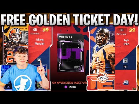FREE GOLDEN TICKET DAY! FAN APPRECIATION FINAL RELEASE!