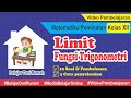 Kuis Limit Fungsi Trigonometri