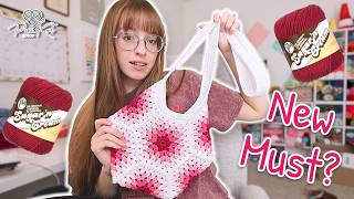Trying a 7 Hexagon Crochet Bag | PassioKnit Vlog