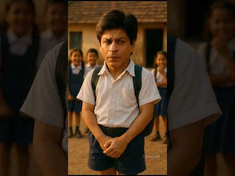 School Boy SRK ๐ณ๐ | AI Funny Cinematic Short #shorts #viral #trending #ytshortsindia #ai