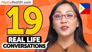 19 Daily Filipino Conversations - Learn Basic Filipino Phrases