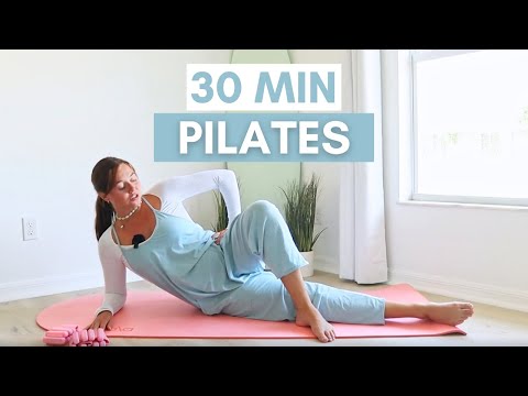 30 Min Cozy Girl Pilates | Gentle Full Body Workout | No Equipment