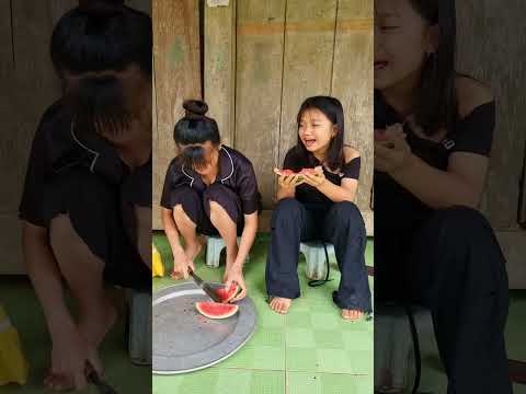 Eat watermelon #funny #cute #comedy #cutebaby