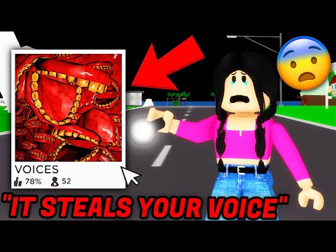 This CREEPY ROBLOX GAME STEALS YOUR VOICE on BROOKHAVEN!