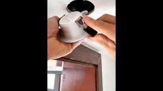 筒灯这样安装方便快捷#水电工#筒灯安装#接线头方法 #接线端子#筒灯安装