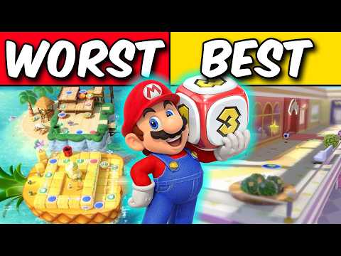 Every Mario Party Game's BEST and WORST Board!