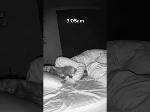 I’ll choose cuddling over sleep any day?