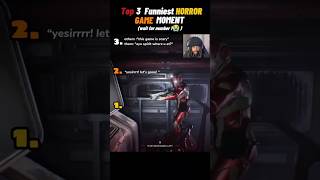 FUNNIEST HORROR GAME MOMENT😭🤣 #youtubeshorts #horrorgame #shorts #ps5 #vr