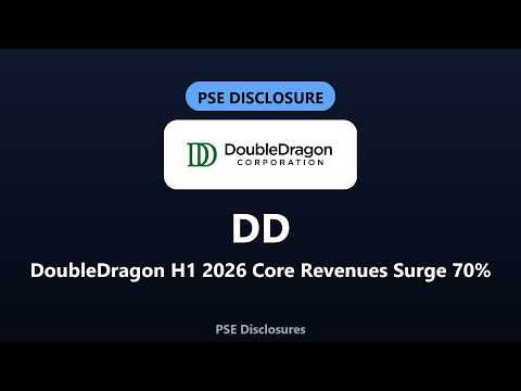 DD: DoubleDragon H1 2026 Core Revenues Surge 70% #Shorts