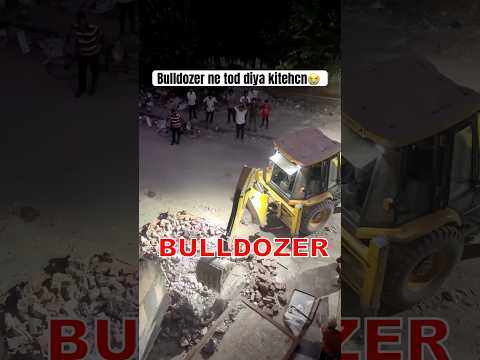 Bulldozer destroyed our kitchen?? #cakedesign #cakevideos #cakedecorating #foodvideos #cake #cakeart