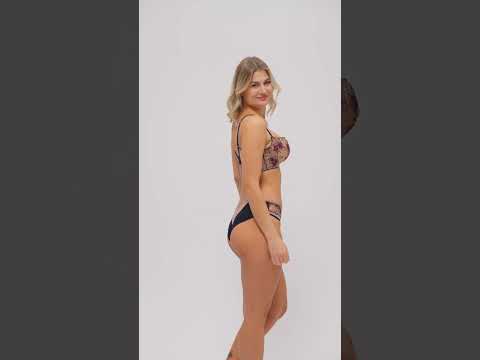 Biustonosz Frida A142 szafirowy miękki