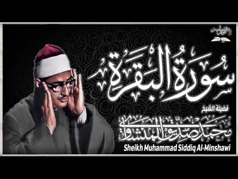 سورة البقرة بجودة عالية | لطرد الشياطين - وتحصين المنزل | فضيلة الشيخ محمد صديق المنشاوي