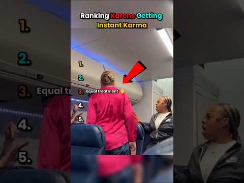 Ranking Karens Getting Instant Karma #ranking #tiktok