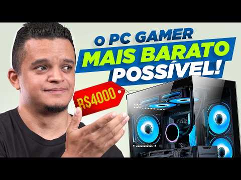 O PC BARATINHO PRA RODAR TUDO!