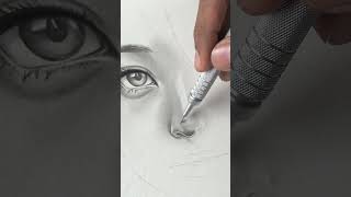 How i draw Portrait with pencils #イラストメイキング #創作 #illustration