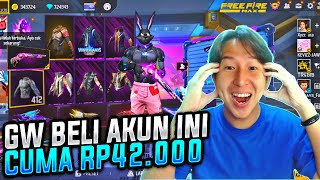 GW BELI AKUN FREEFIRE DI TOKO OREN SEHARGA 42RIBU MALAH DAPET SPEK KAYA BEGINI!!