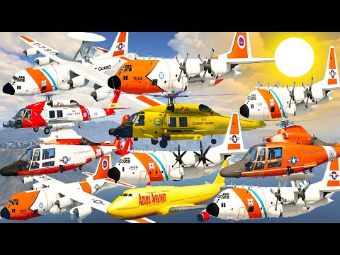 GTA V: US Coast Guard Pack Spring Best Extreme Longer Crash and Fail Compilation