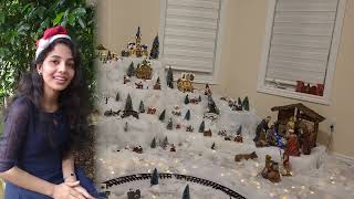 Kunju Tharakam | New Malayalam Christmas Song with our Christmas Village and Decor