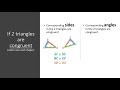 Congruent Triangles and Their Properties