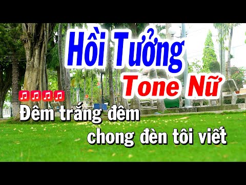 Karaoke Hồi Tưởng Tone Nữ G#m ( Nhạc Sống Dễ hát ) karaoke Huỳnh Anh