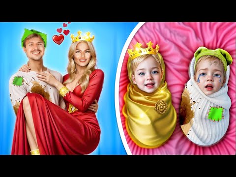 Бедная девочка попала в королевскую семью! Меня удочерила королевская семья!