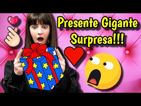 GI ALPARONE CHOCADA COM PRESENTE GIGANTE QUE GANHOU DE FÃ!