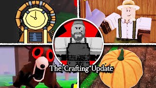 99 Nights in the Forest: The Crafting Update - ALL New Crafting ITEMS,New Classes & Secrets (Roblox)