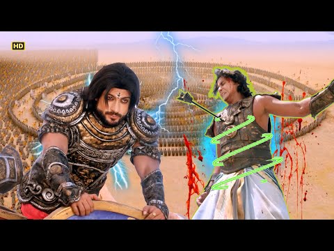 कौरवों के जानलेवा चक्रव्यूह में फंसा पुत्र अभिमन्यु | Suryaputra Karn Maha Episode | #mahabharat