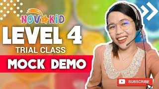 NOVAKID: LEVEL 4 TRIAL CLASS //MOCK DEMO