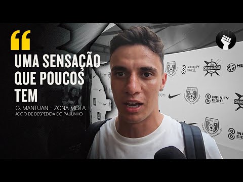 MANTUAN COMENTA SOBRE NOVA FUNÇÃO EM CAMPO, CARINHO DA FIEL E VOLTA AO CORINTHIANS