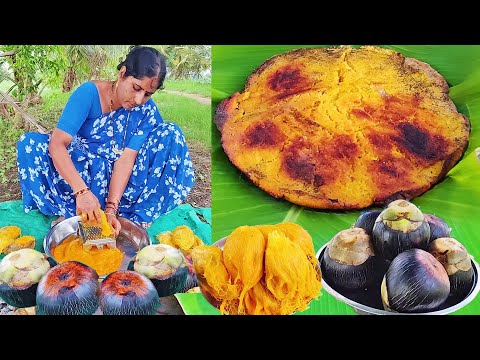 Toddy Palm Fruit recipe | Asian palmyra palm Fruit Juice Recipe | Sweet Dishes From Ripe Palm Fruit