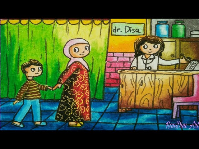 24 Gambar Dokter Perempuan Kartun Kumpulan Kartun HD