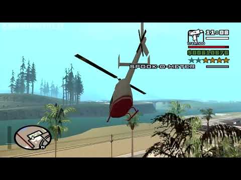 Snail Trail with a Minigun - Syndicate mission 6 - GTA San Andreas