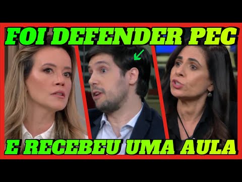 JOEL PINHEIRO É ESCULACHADO AO VIVO POR JORNALISTAS APÓS PASSAR PANO PRA PEC DA BANDlDAGEM