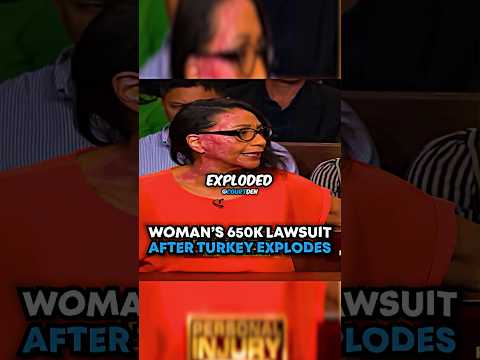 Woman's 650k Lawsuit After Turkey Explosion😨