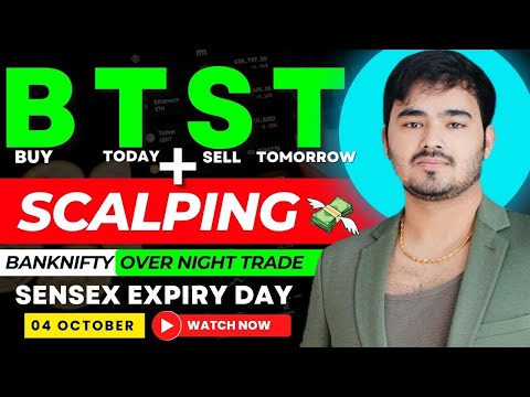 Live Intraday Trading || Sensex expiry || 4th October || Option Buying / selling